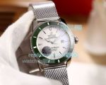 Replica Breitling Superocean Heritage Automatic Watch White Dial Green Bezel